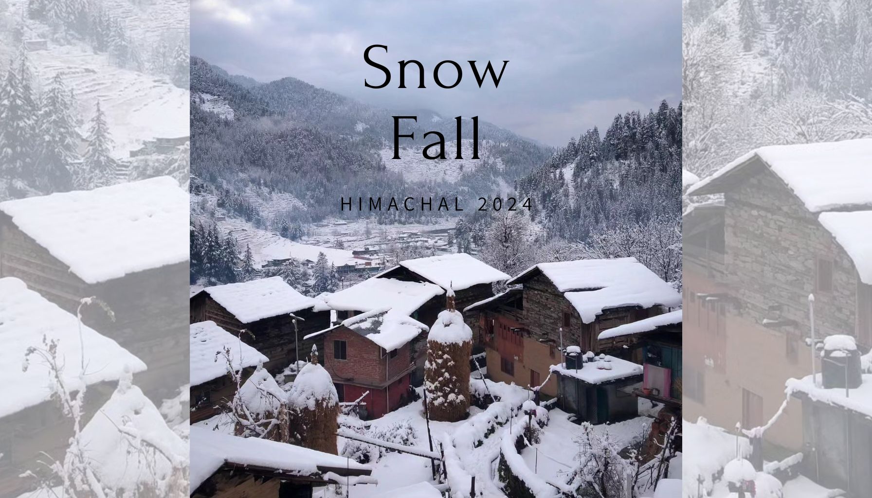 The first snowfall in Himachal 2024 has happened. Want to see the snowfall but confused about where to go? Read this guide for the best places to visit.